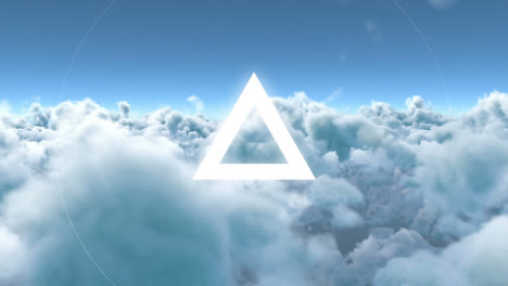 Digital-composite-of-a-triangle-symbol