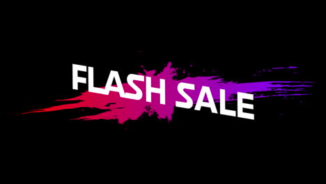Words-Flash-Sale-appearing-with-pink-splash-circle