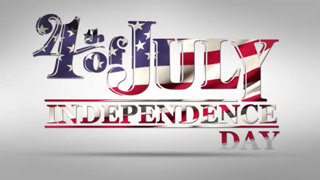 4-De-Julio,-Texto-Del-Día-De-La-Independencia-Y-Bandera-Americana.