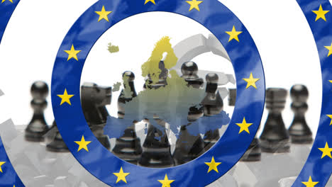 Stars-spinning-in-circles-over-EU-map-against-chessboard
