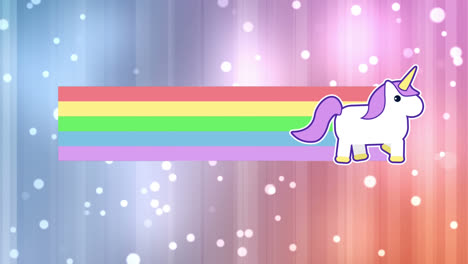 Unicorn-with-rainbow-and-bright-lights