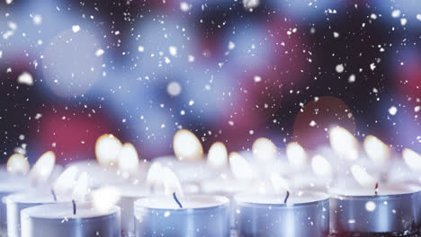 Candles-combined-with-falling-snow