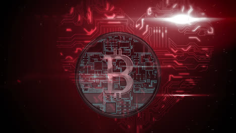 Digital-Composite-Der-Liebe-Zur-Bitcoin-Technologie