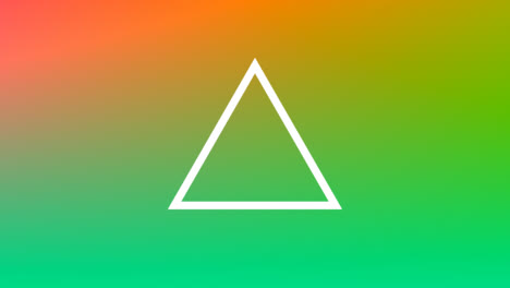 Triángulos-Giratorios-Sobre-Fondo-Colorido