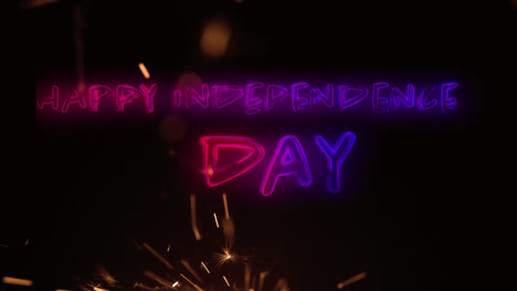 Text-Zum-„Alles-Gute-Zum-Unabhängigkeitstag“-Und-Ein-Funkeln-Für-Den-Vierten-Juli.