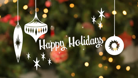 Felices-Fiestas-Escritas-Frente-Al-árbol-De-Navidad-Desenfocado