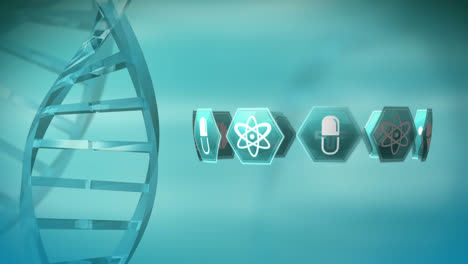 DNA-helix-with-medical-science-symbols
