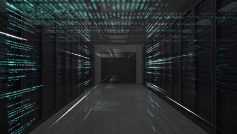 Animation-of-a-tunnel-made-of-data-processing-over-empty-server-rooms