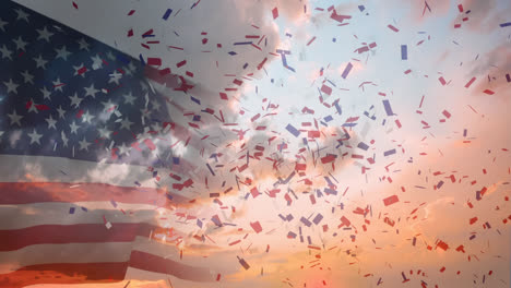 American-flag-and-confetti