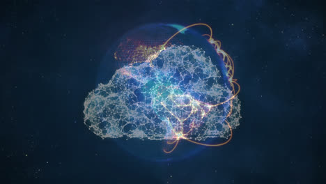 Digitale-Zusammensetzung-Der-Cloud-Technologie