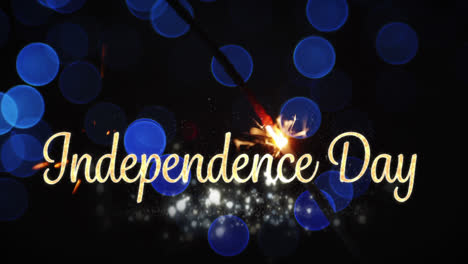 Independence-day-text-and-a-sparkle-for-fourth-of-July.
