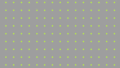 Pulsating-green-dots-on-grey