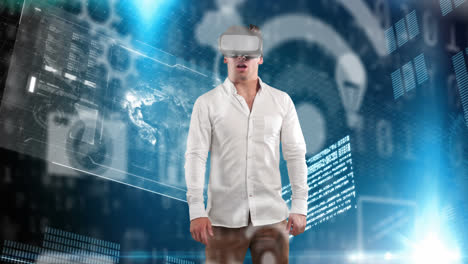 Junger-Kaukasischer-Mann-Nutzt-VR-Technologie