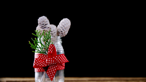Christmas-decoration-ornaments-against-white-background-4k