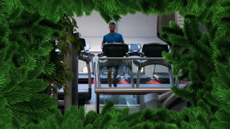 Weihnachtsbaum-Grenze-Mit-Fitnessstudio