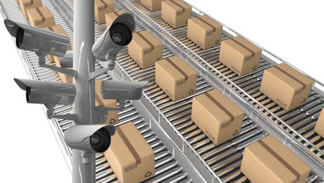 CCTV-cameras-and-boxes-on-conveyor-belts