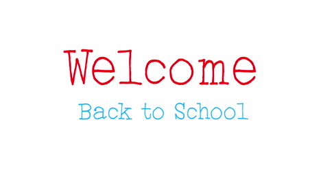 Welcome-back-to-school-written-on-white-background