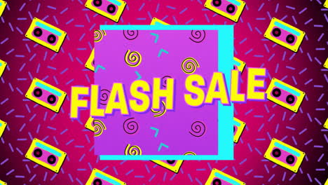 Flash-sale-graphic-on-red-background