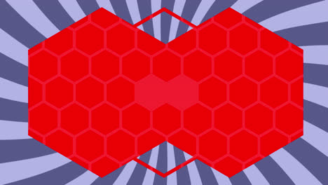 Rotierender-Grau-weiß-Gestreifter-Hintergrund-Mit-Roten-Formen-