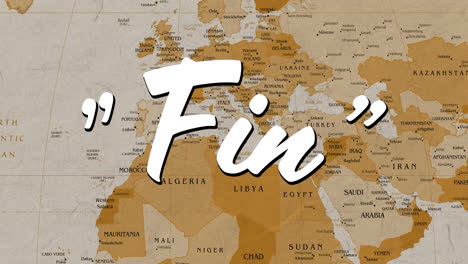 Fins-sign-and-world-map