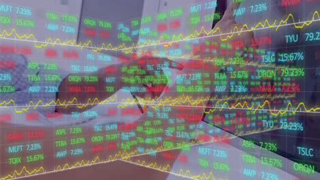 Animation-of-stock-market-display-.
