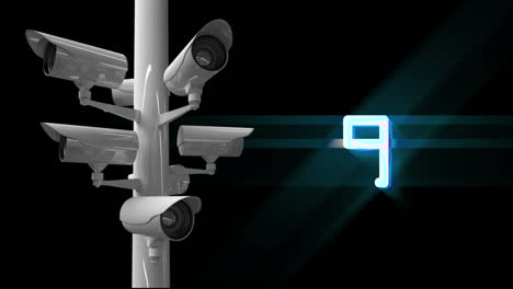 CCTV-Kamera-Und-Countdown
