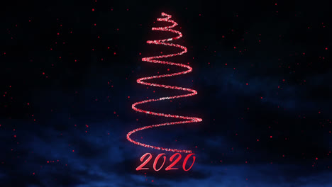 2020-and-Christmas-tree-in-pink