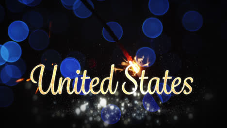 United-States-text-and-a-sparkle-for-fourth-of-July