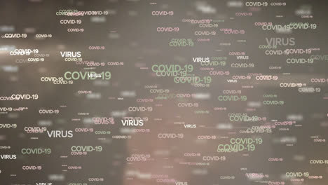 Covid-19-Y-Texto-De-Virus-Contra-La-Mano-Usando-Rociadores