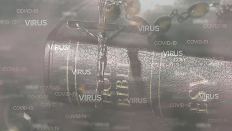 Covid-19-and-virus-text-against-rosary-on-Bible
