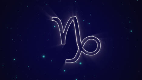 Capricorn-zodiac-sign-on-purple