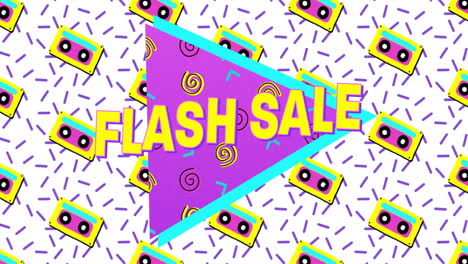 Auffällige-Flash-Sale-Werbung-Im-Retro-Stil-Der-80er-Jahre,-4K