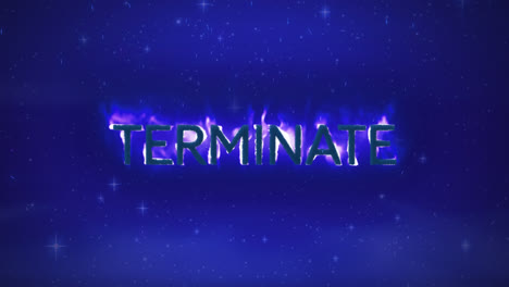 Terminate-in-flames-on-blue-background