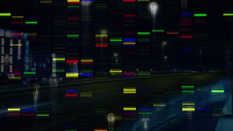 Colorful-bars-moving-in-the-screen