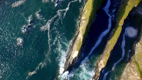 Aerial-of-coastline-4k