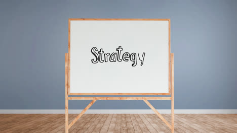 Strategy-text-written-on-a-white-board
