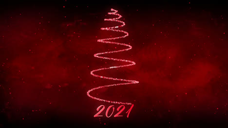 2021-Und-Weihnachtsbaum-In-Rot