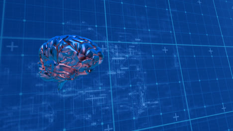 Compuesto-Digital-De-Un-Cerebro-Humano-Y-El-Modelo-Cibernético