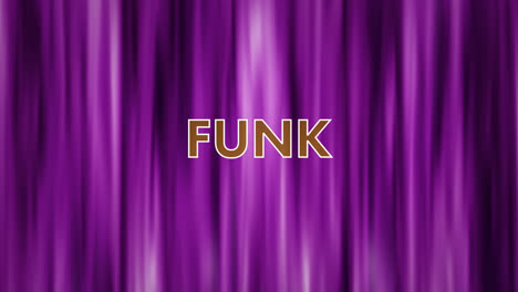 Animation-of-funk-text-over-purple-moving-background