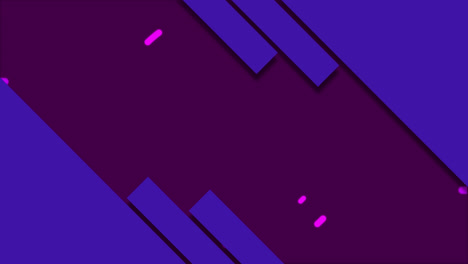 Animation-Von-Violetten-Rechtecken-über-Einem-Rosa-Kreisförmigen-Scanner-Auf-Dunklem-Hintergrund