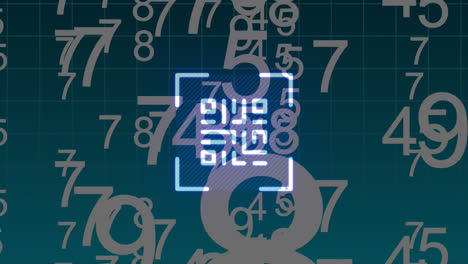 Animation-of-qr-code-over-binary-code