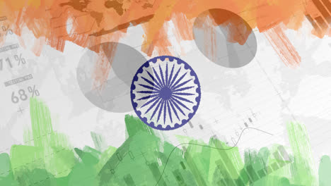 Composition-of-covid-19-statistics-over-indian-flag