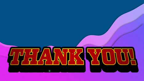 Dankeschön-Animation-Auf-Dem-Bildschirm-Auf-Blauem-Hintergrund