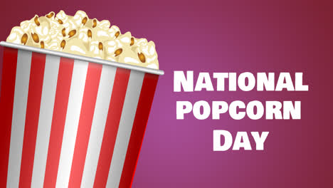 Animation-of-box-of-popcorn-over-national-popcorn-day-text