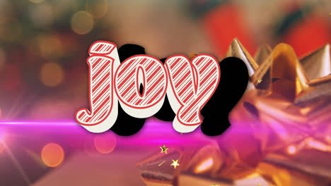 Animation-of-joy-text-over-christmas-gift