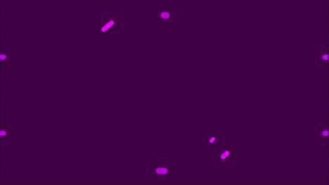 Animation-Eines-Rosafarbenen-Zielfernrohrs-über-Dem-Graduierungssymbol-Auf-Blauem-Hintergrund