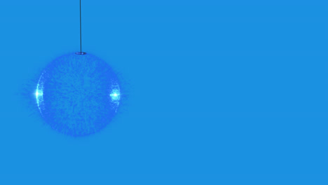 Animation-Von-Weihnachtsdekorationen-Auf-Blauem-Hintergrund