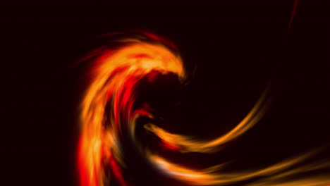 Animation-of-flames-on-black-background