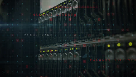 Animation-of-cyber-attack-warning-over-server-room