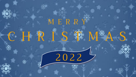 Animation-of-merry-christmas-text-on-blue-background